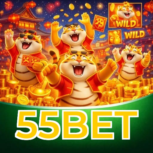 Bônus exclusivo de R$99 + 50 giros grátis para download do app 55BET